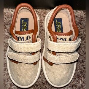 Polo by Ralph Lauren Kids' Tan Canvas Shoes